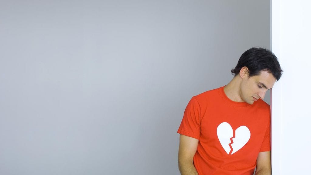 Miehen särkynyt sydän