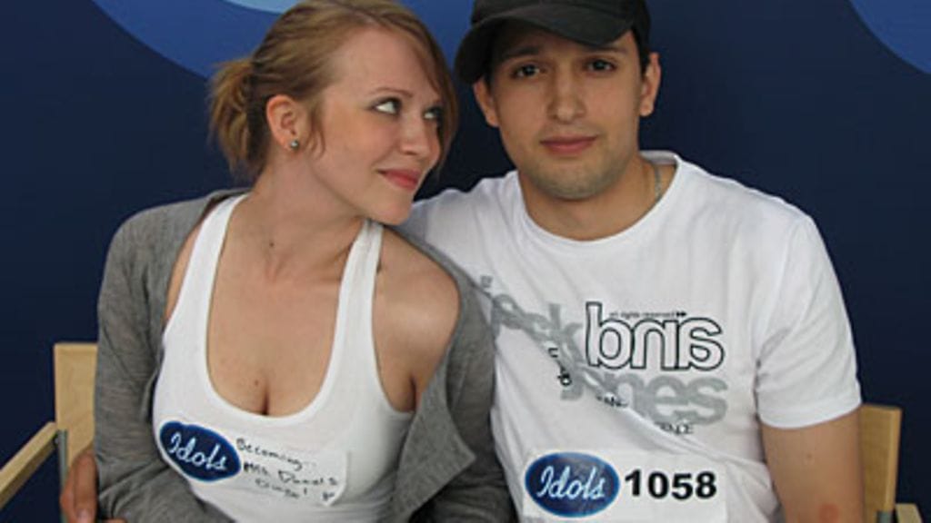 Camilla Hansson, 19, oli poikaystävänsä Danielin tukena Tampereella. Roolit vaihtuvat Rovaniemellä! Kuva: MTV3.