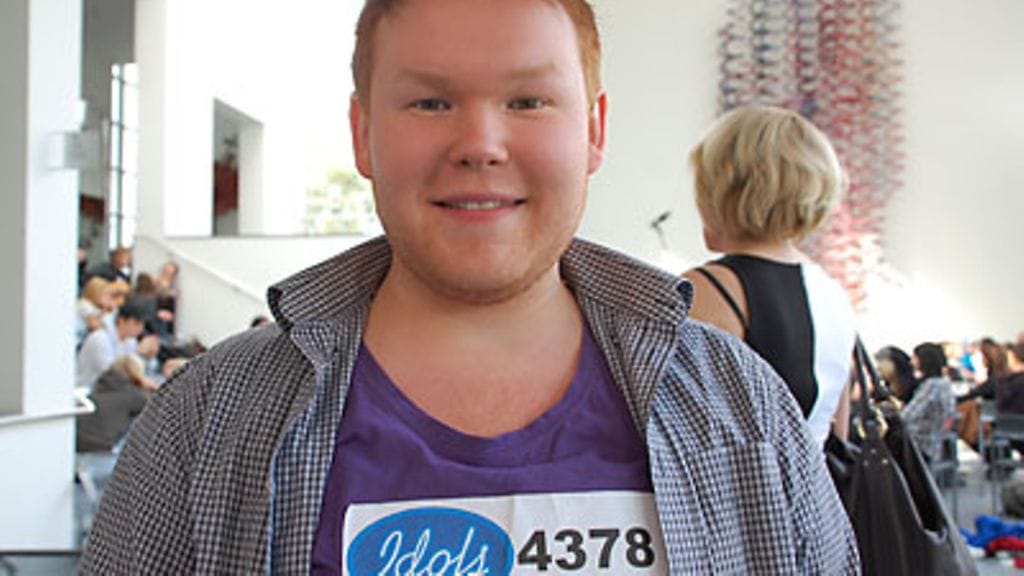 Ville Niskanen Helsingin koelauluissa. Kuva: MTV3