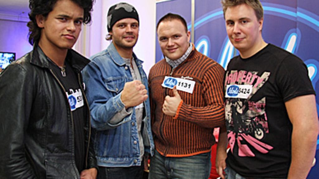 Pete Parkkonen, Tuomas Savolainen, Janne Martin ja Vesa Suonto. Kuva: MTV3.
