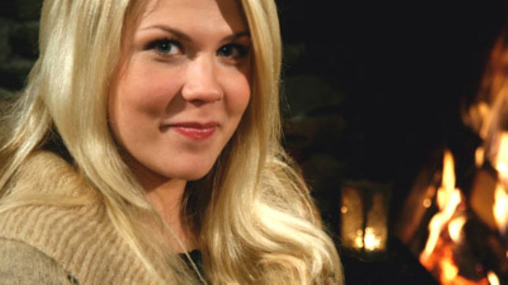 Katrin on helppo hymyillä. Kuva: MTV3.