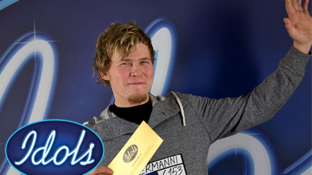 Hermanni Kärkkäinen Idolsin Helsingin koelauluissa.