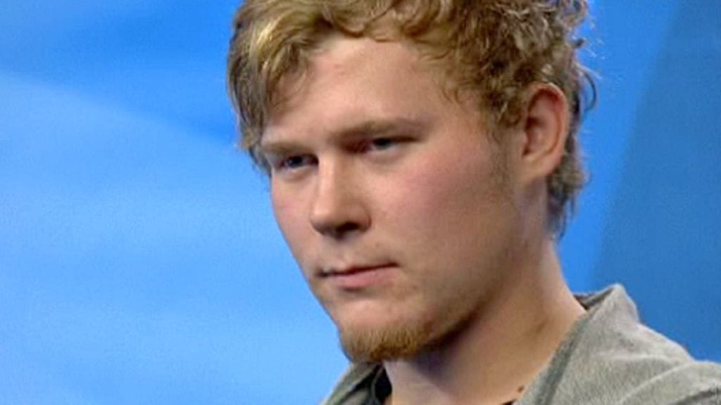 Hermanni Kärkkäinen Helsingin Idols-koelauluissa joulukuussa 2011.