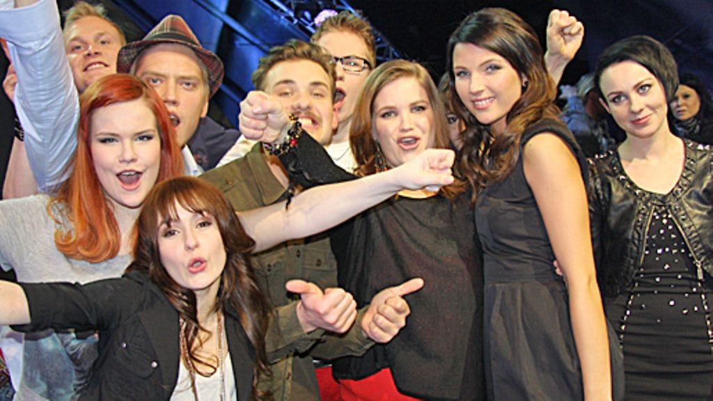 Idols-finalistit 2012.