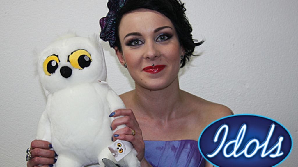 Susanna Erkinheimo sijoittui toiseksi vuoden 2012 Idols-kisassa.