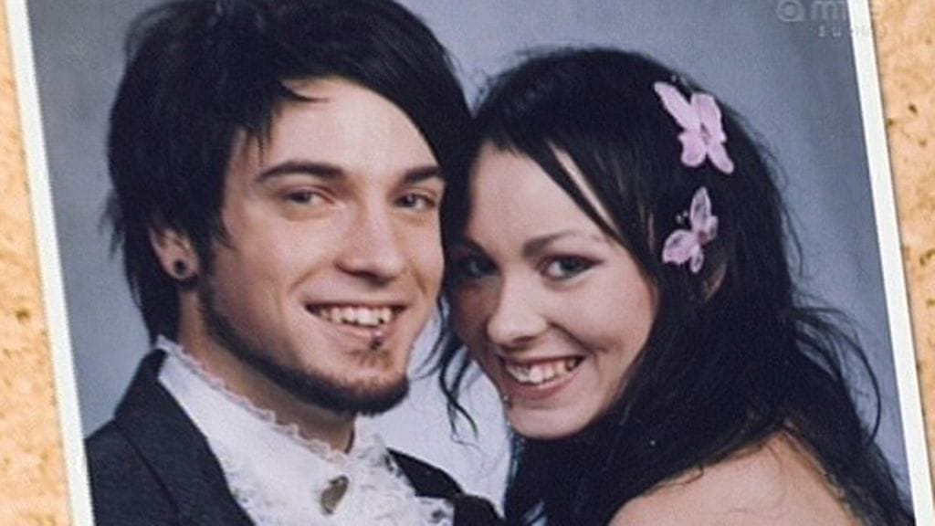 Idols-finalisti Susanna Erkinheimo miehensä Jaakon kanssa.