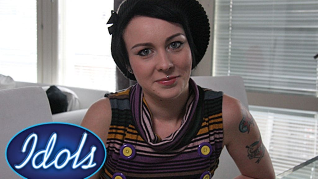 Idols-finalisti Susanna Erkinheimo.
