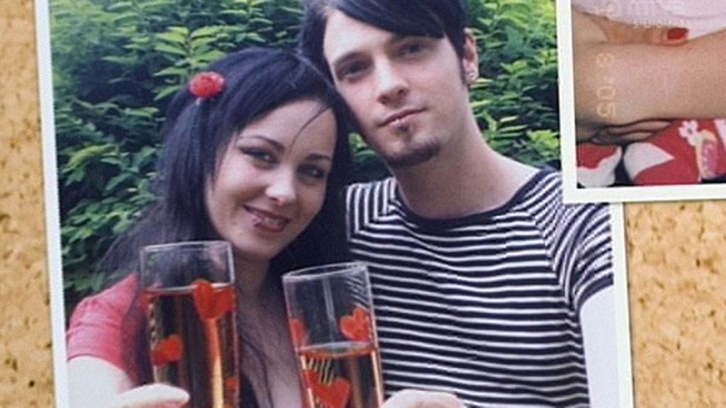 Idols-finalisti Susanna Erkinheimo miehensä Jaakon kanssa.