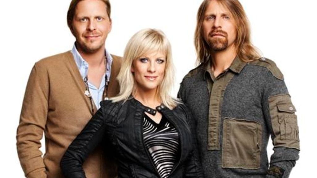 Idols-tuomarit Tommi Liimatainen, Laura Voutilainen ja Jone Nikula.