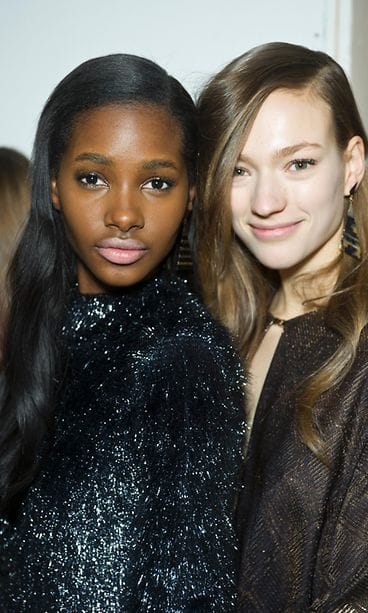 Blumarine syksytalvi 2015 -näytöksen hiustyyli