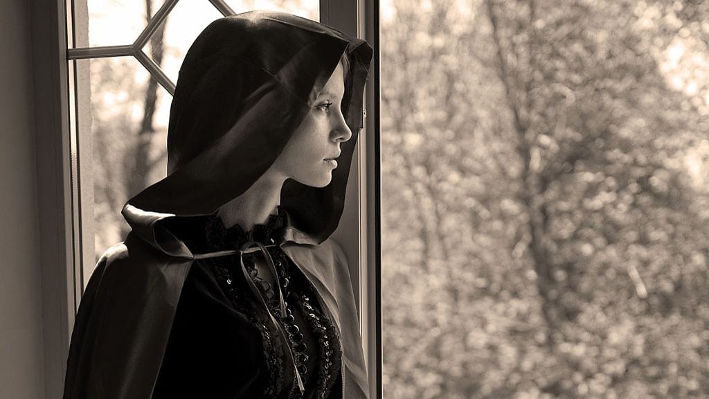 Aatelisneitoon rakastunut mies saattoi joutua karkotetuksi Suomessa 1600-luvulla. Kuvituskuva.