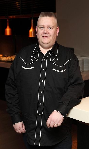 Aki Palsanmäki Helsingissä tammikuussa 2014.