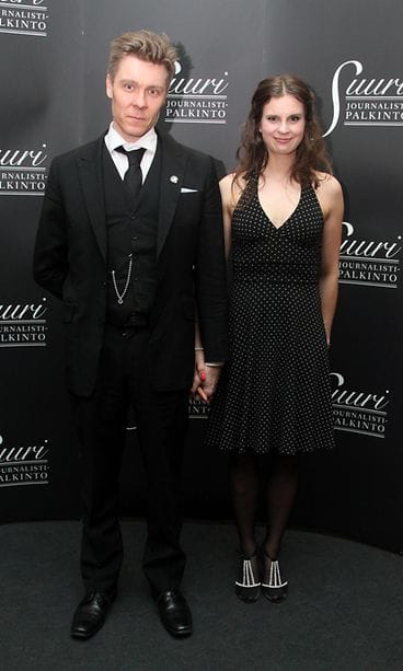 Tuukka ja Olga Temonen Suuri Journalisti Gaala 1132015
