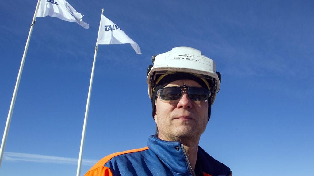 Työntekijöiden pääluottamusmies Jukka Vetola on tyytyväinen tänään kuulemaan uutiseen Talvivaaran ostajasta.