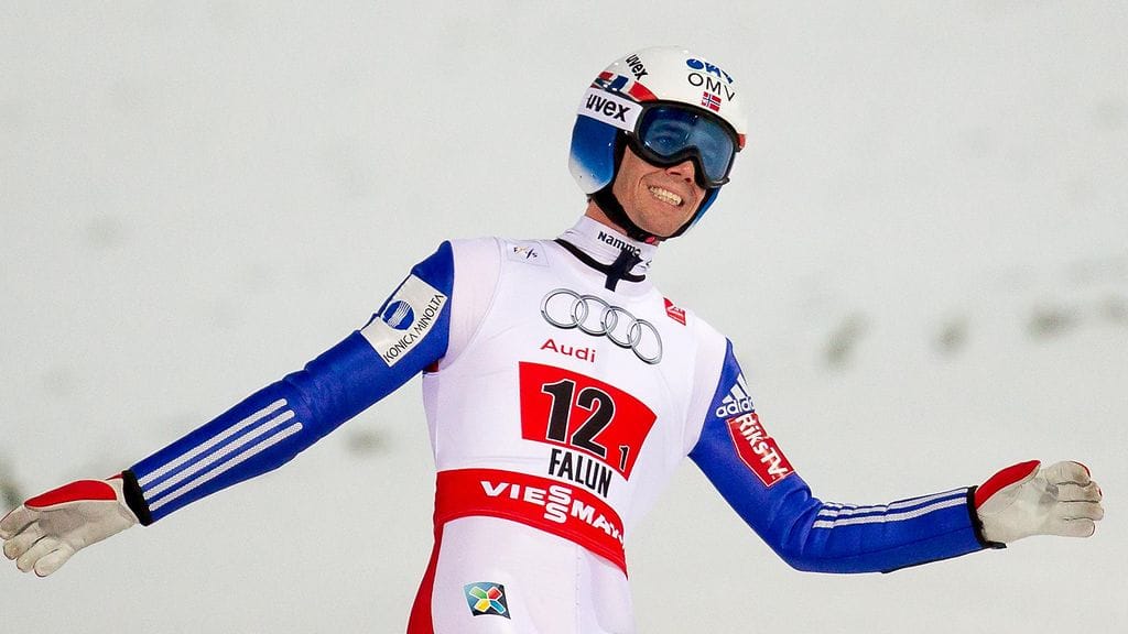 Anders Bardal voitti joukkuemäen maailmanmestaruuden Falunin MM-kisoissa.