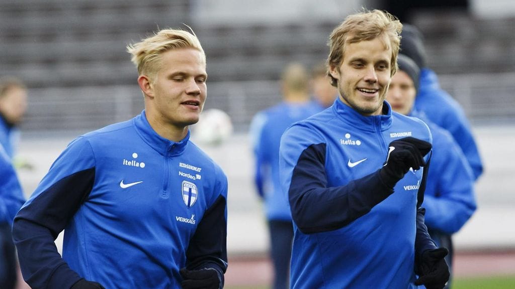 Joel Pohjanpalo ja Teemu Pukki