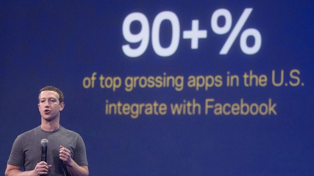 Facebookin luoja ja omistaja Mark Zuckerberg julkisti Messenger-palvelun uusia ominaisuuksia 25. maaliskuuta 2015.