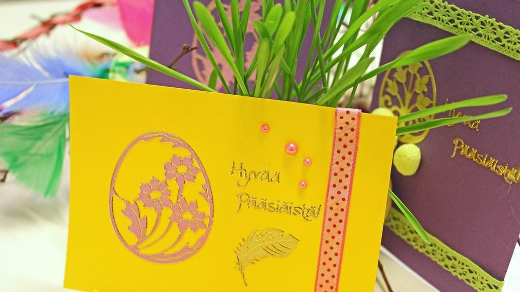 Itse tehdyt kortit ilahduttavat.