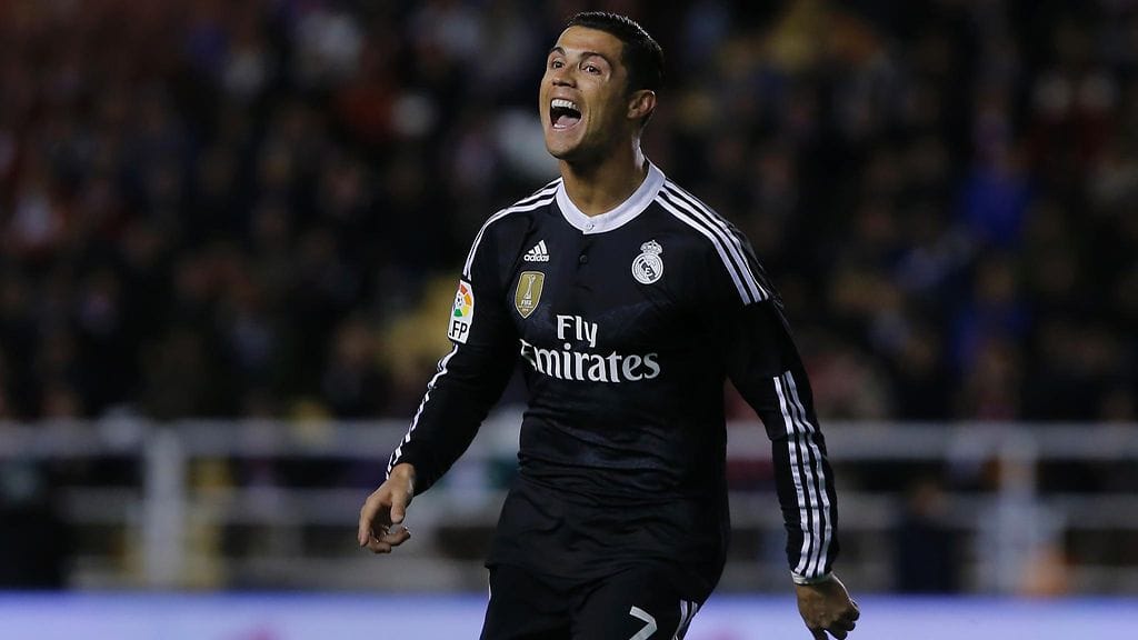 Cristiano Ronaldo juhli tasalukuja keskiviikkona.