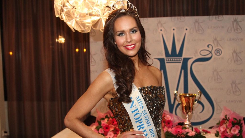 Miss Suomi 2015: Ensimmäinen perintöprinsessa Carola Miller.
