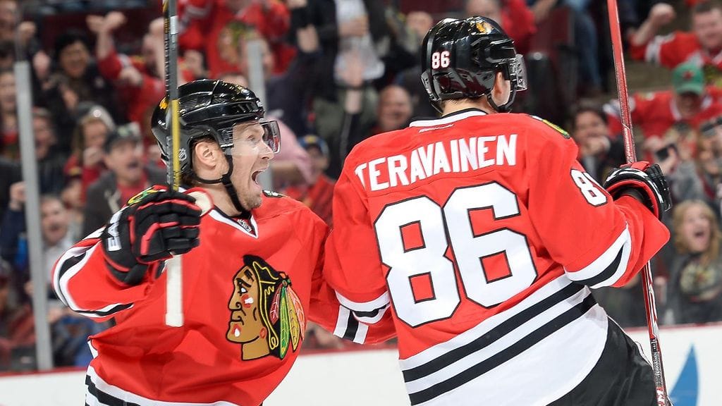 Kimmo Timonen tuuletti viime kaudella Teuvo Teräväisen kanssa