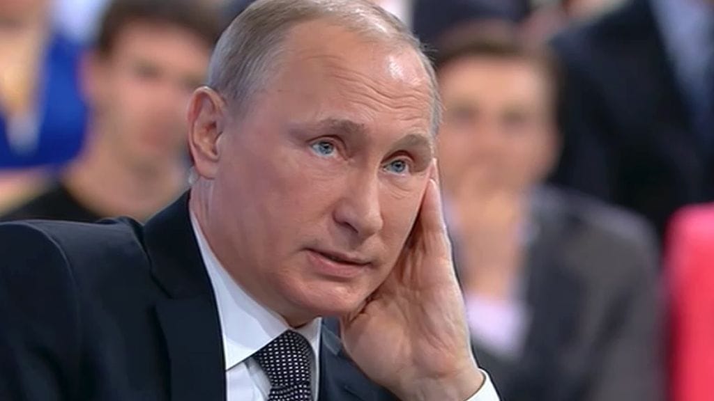 Venäjän presidentti Vladimir Putin. Arkistokuva.