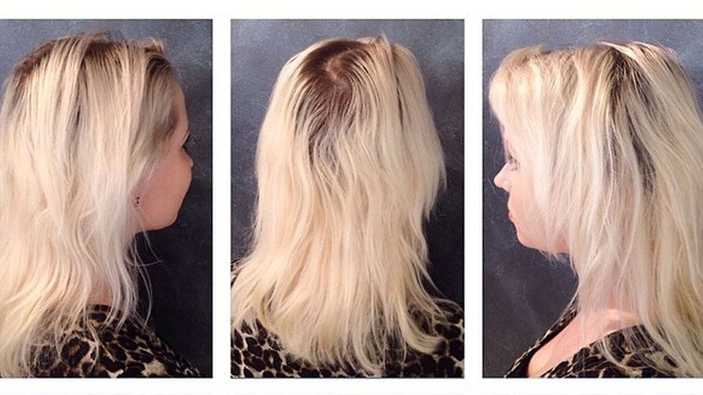 Tässä kunnossa testaajamme hiukset olivat ennen käsittelyä.