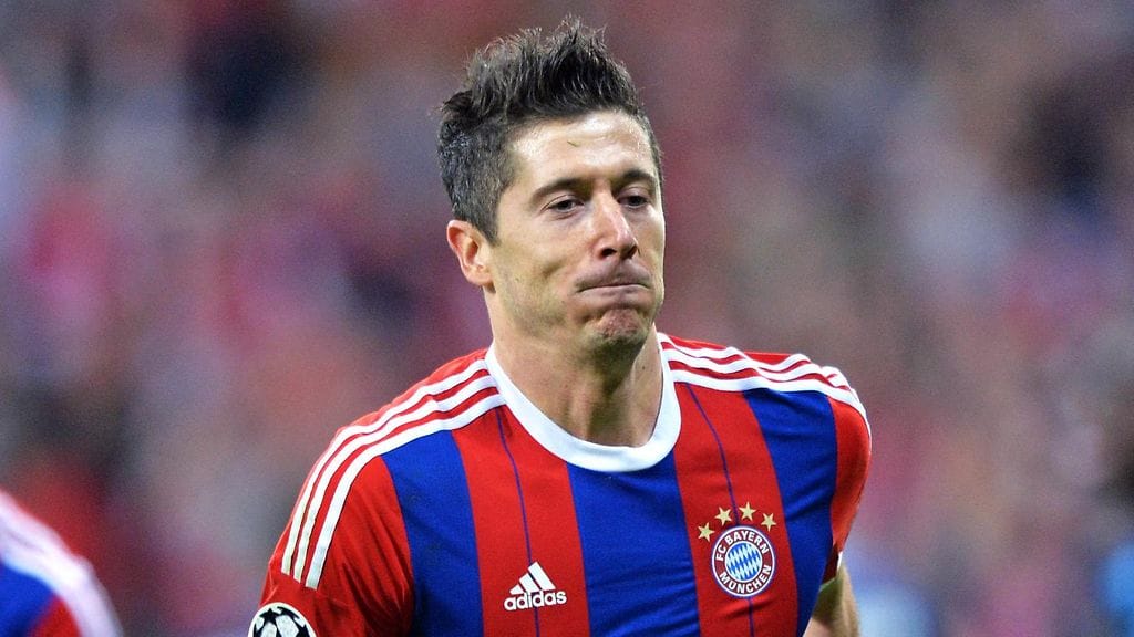 Thomas Müller ja Robert Lewandowski.