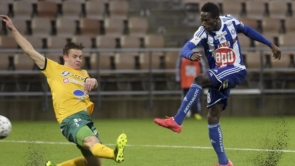 Demba Savage haki saunasta lämpöä ja tykitti HJK:n voittomaalin.