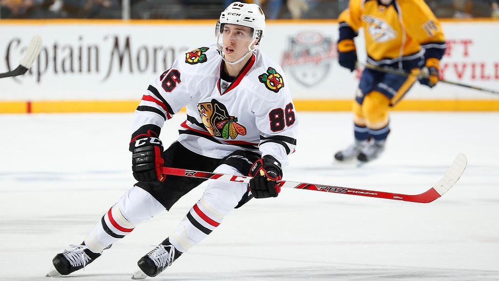 Teuvo Teräväinen pelasi kahdessa ensimmäisessä ottelussa Nashville Predatorsia vastaan.