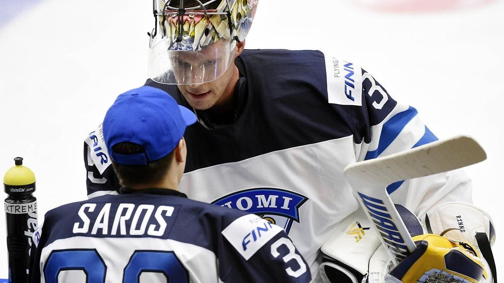 Pekka Rinne ja Juuso Saros: joukkuekaverit myös Leijonissa