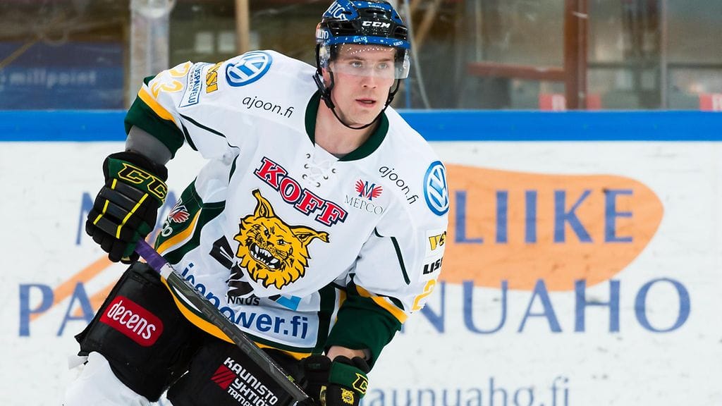 JYP-kasvatti Turo Asplund edusti kaksi edellistä kautta Ilvestä.