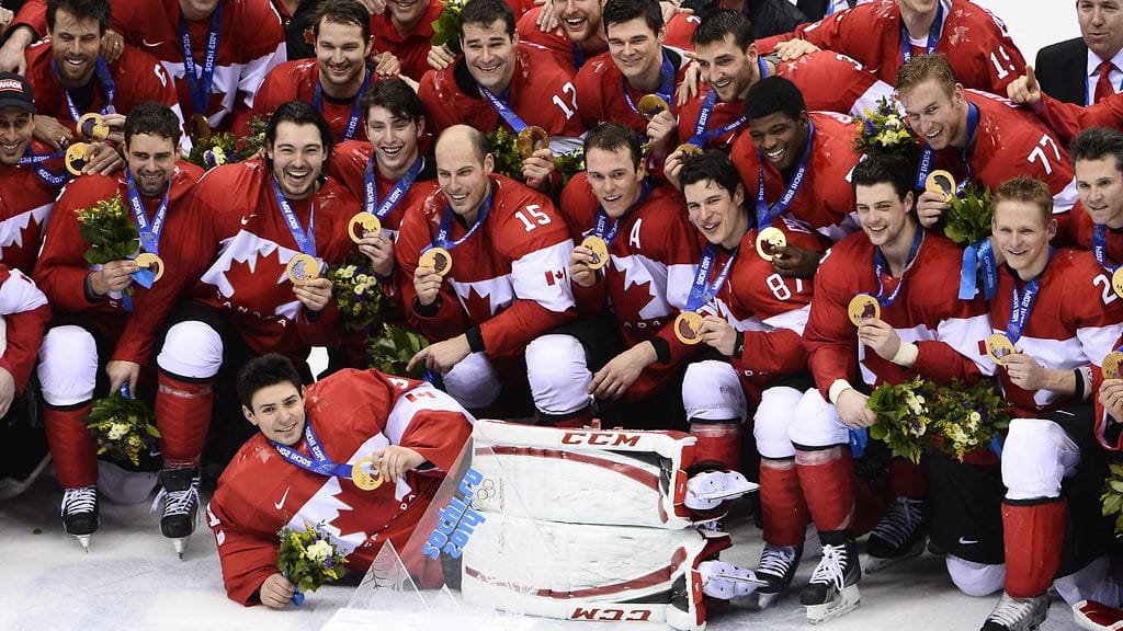 Kanada juhli toista peräkkäistä olympiakultaa Sotshissa.
