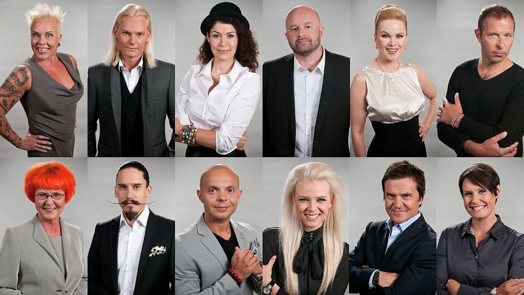 Julkkis-Diilin kilpailijat 2012.