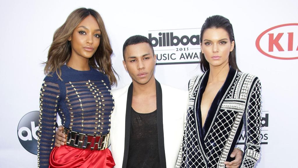 Jourdan Dunn, Olivier Rousteig ja Kendall Jenner saapuivat yhdessä Billboard Music Awardseihin.