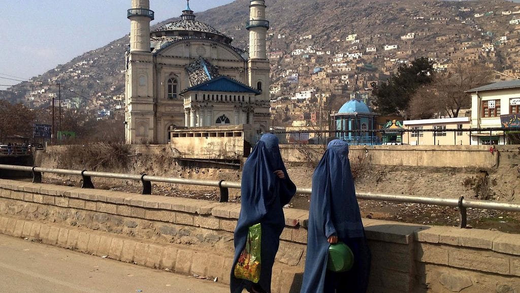 Maisema Kabulista vuodelta 2013. Kuvituskuva.