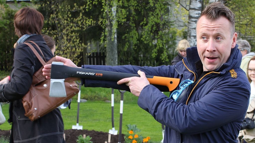 Oikean kokoinen kirves