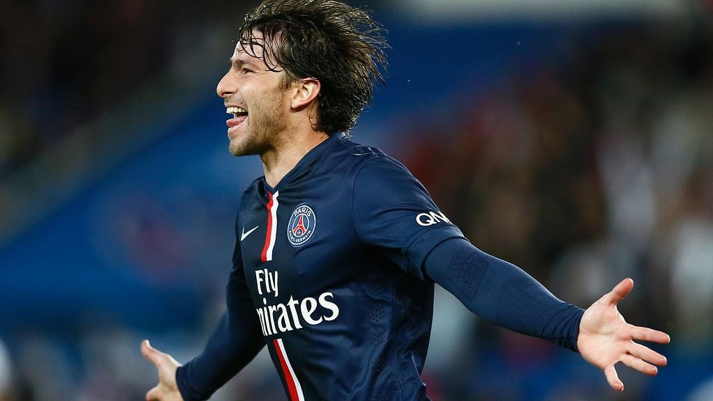 Paris Saint-Germainin puolustaja Maxwell.