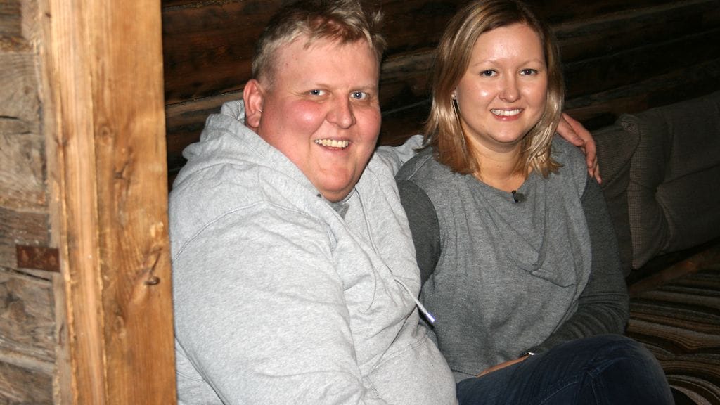 Maajussille morsian: Mikko ja Jaana.