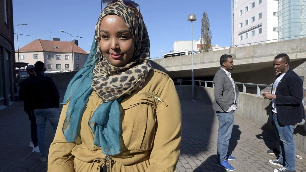 Suomen somalit -kirjaan haastateltu Suleqo Yusuf Helsingissä 22. toukokuuta 2015.