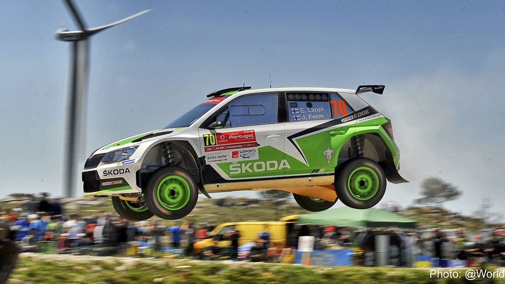 Esapekka Lappi kilpailee tällä kaudella WRC2-luokassa.