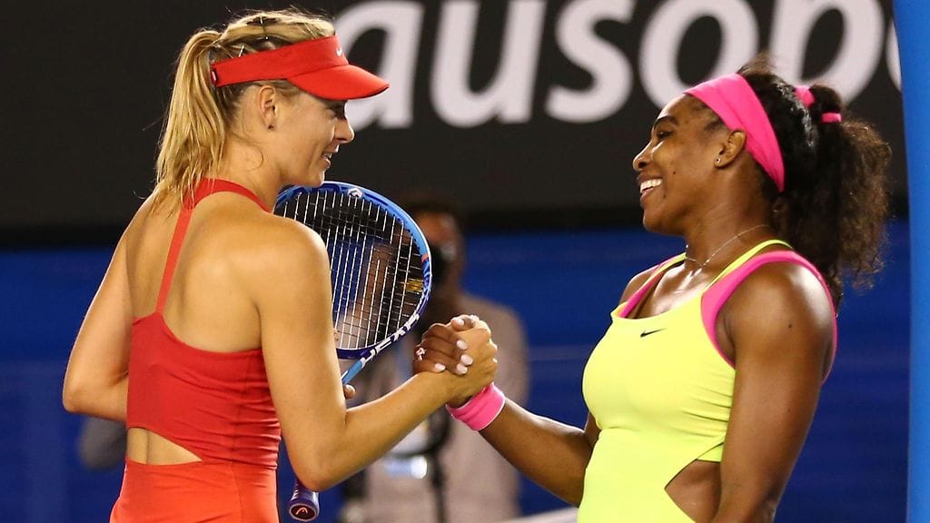Maria Sharapova ja Serena Williams