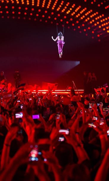 Conchista Wurst viisufinaalissa 2015. (1)