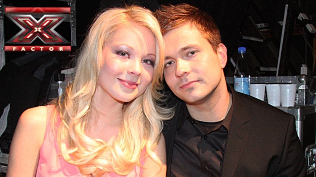 Fearless eli Milla Romppanen ja Jonne Heiskanen putosivat X Factorin ensimmäisessä livekonsertissa. Kuva: MTV3.