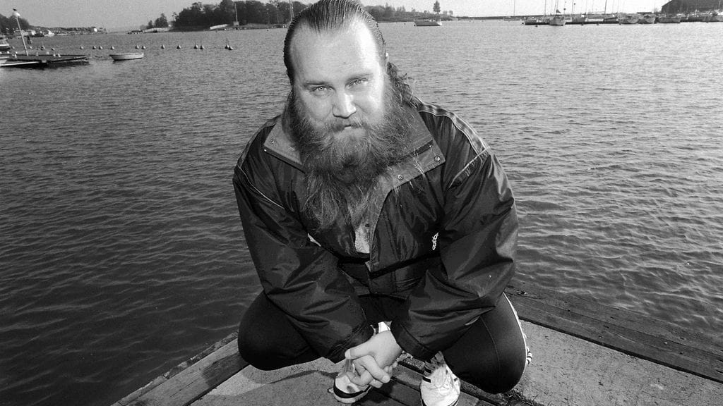 Gösta Sundqvist kuvattuna lokakuussa 1991.