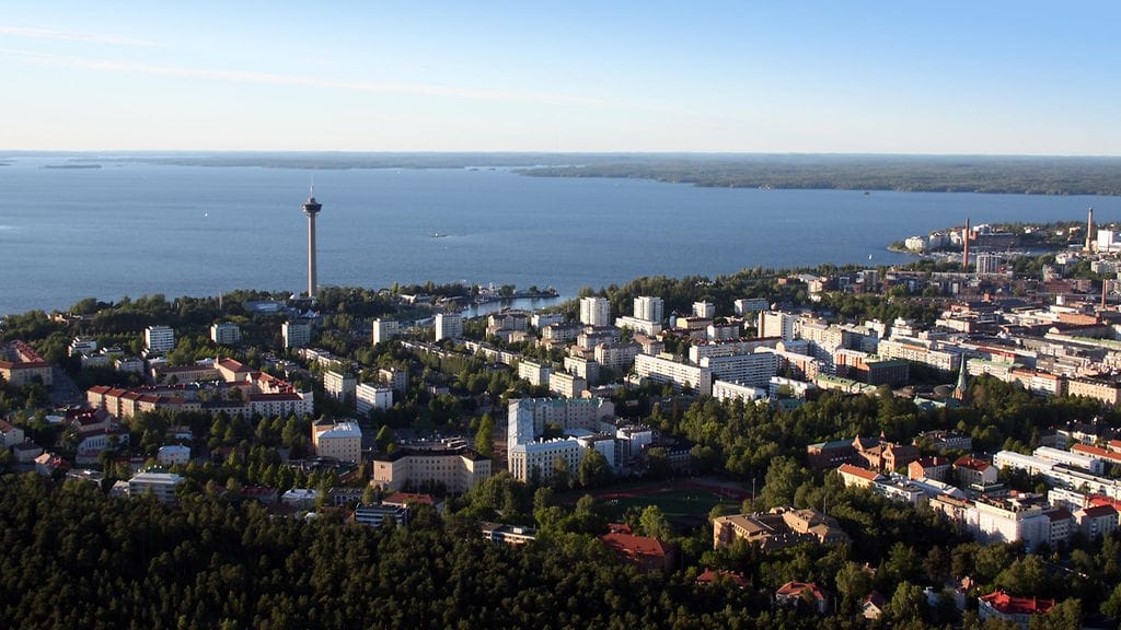 Kesäinen Tampere.
