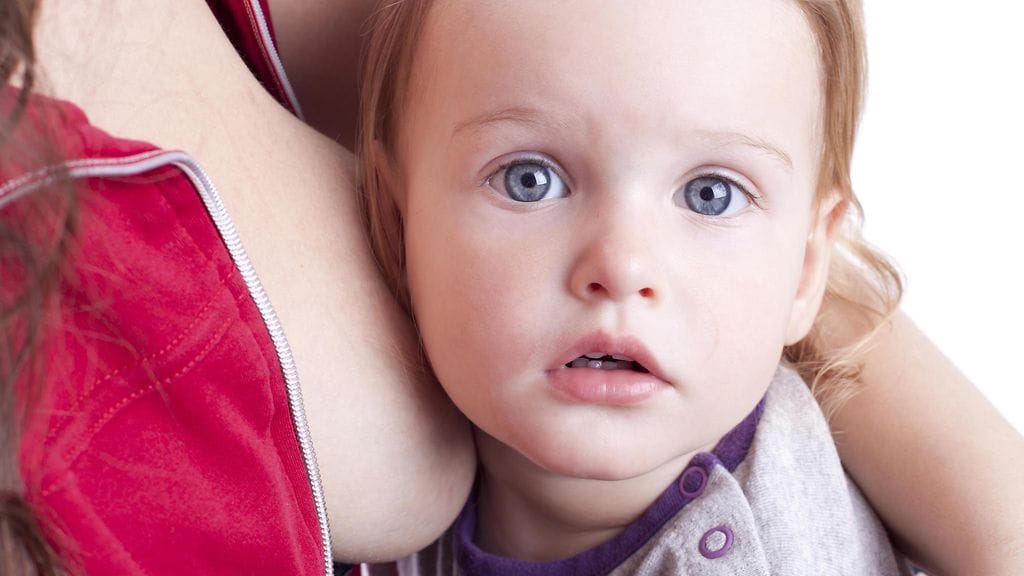 taapero, äiti, imetys