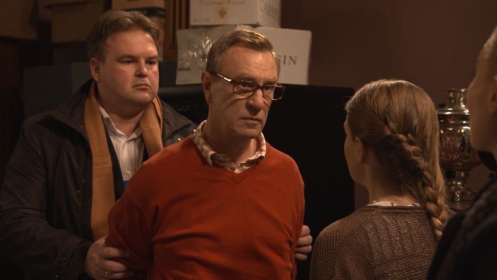 Salatut elämät - Ismo ja Kristiina (Esko Kovero ja Maria Nieminen).