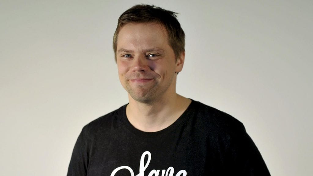 Pete Lattu Satulan lehdistöpäivässä.