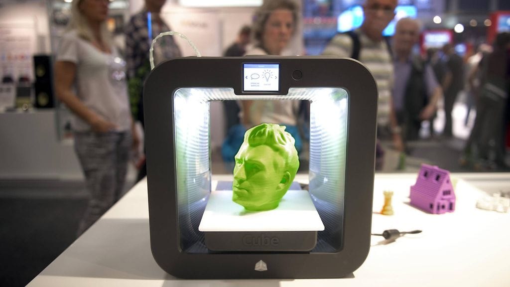 Tältä näyttää 3D-tulostus. Kuvituskuva, kuva ei liity juttuun.